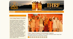 Desktop Screenshot of ihrf.com